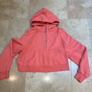 Lululemon Women's half zip Scuba Hoodie
